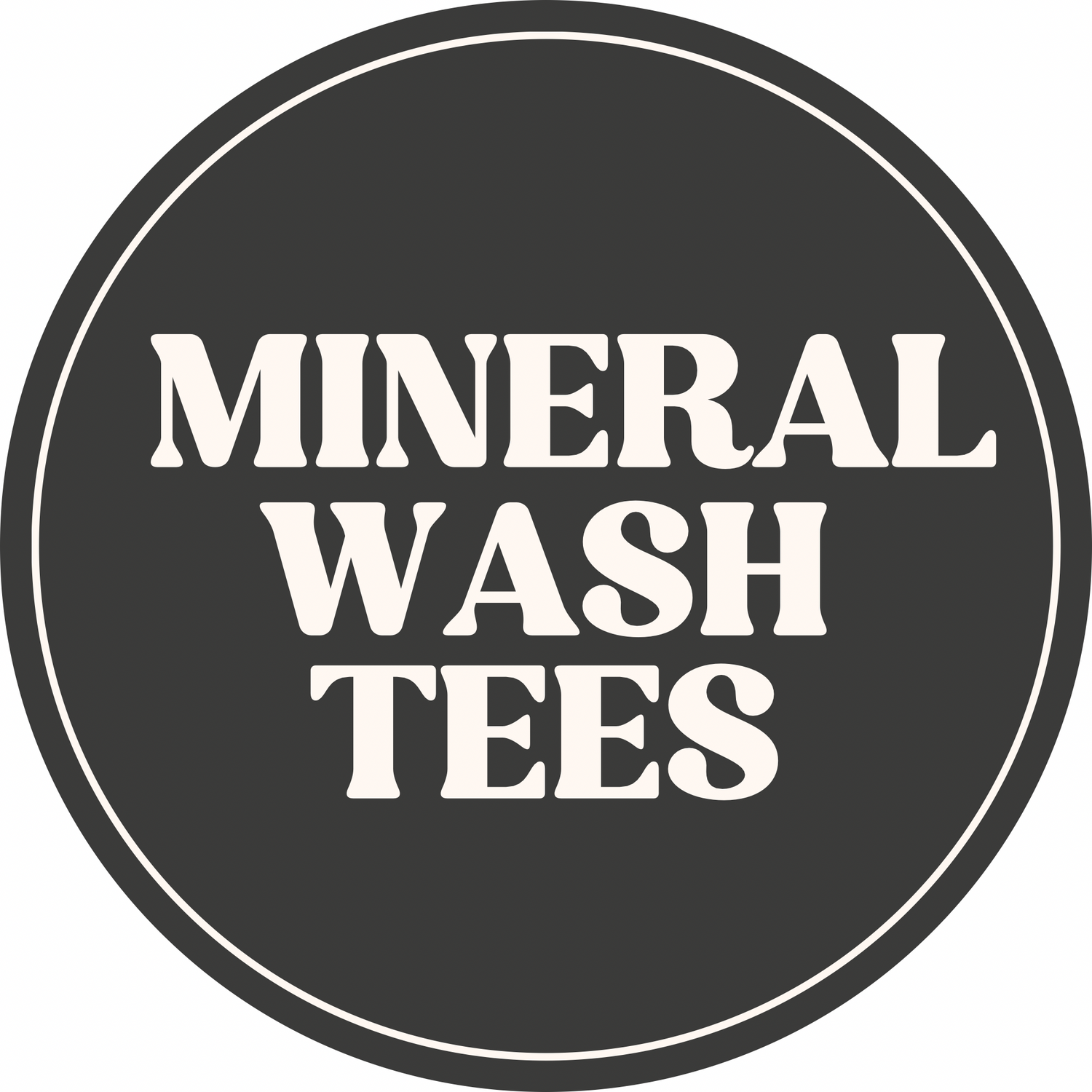 Mineral Wash Tees