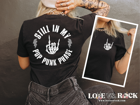 Still In My Pop Punk Phase Unisex Tee | Love vs. Rock