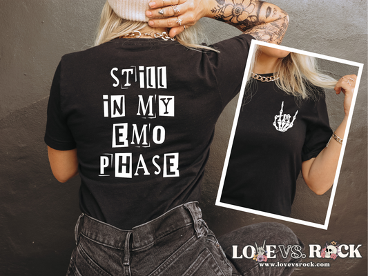 Still In My Emo Phase Unisex Tee | Love vs. Rock