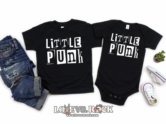 Little Punk Tee | Youth, Toddler & Infant | Love vs. Rock