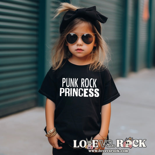 Punk Rock Princess Tee | Youth, Toddler & Infant | Love vs. Rock