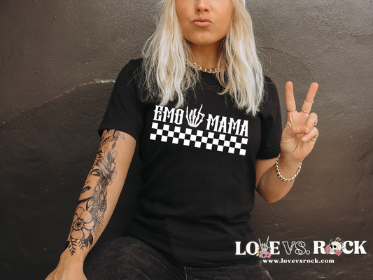 Emo Mama Unisex Tee | Love vs. Rock