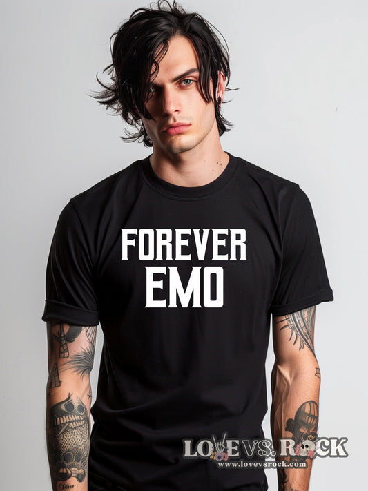 Forever Emo Unisex Tee | Love vs. Rock