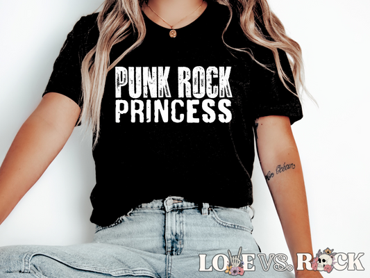 Punk Rock Princess Unisex Tee | Love vs. Rock