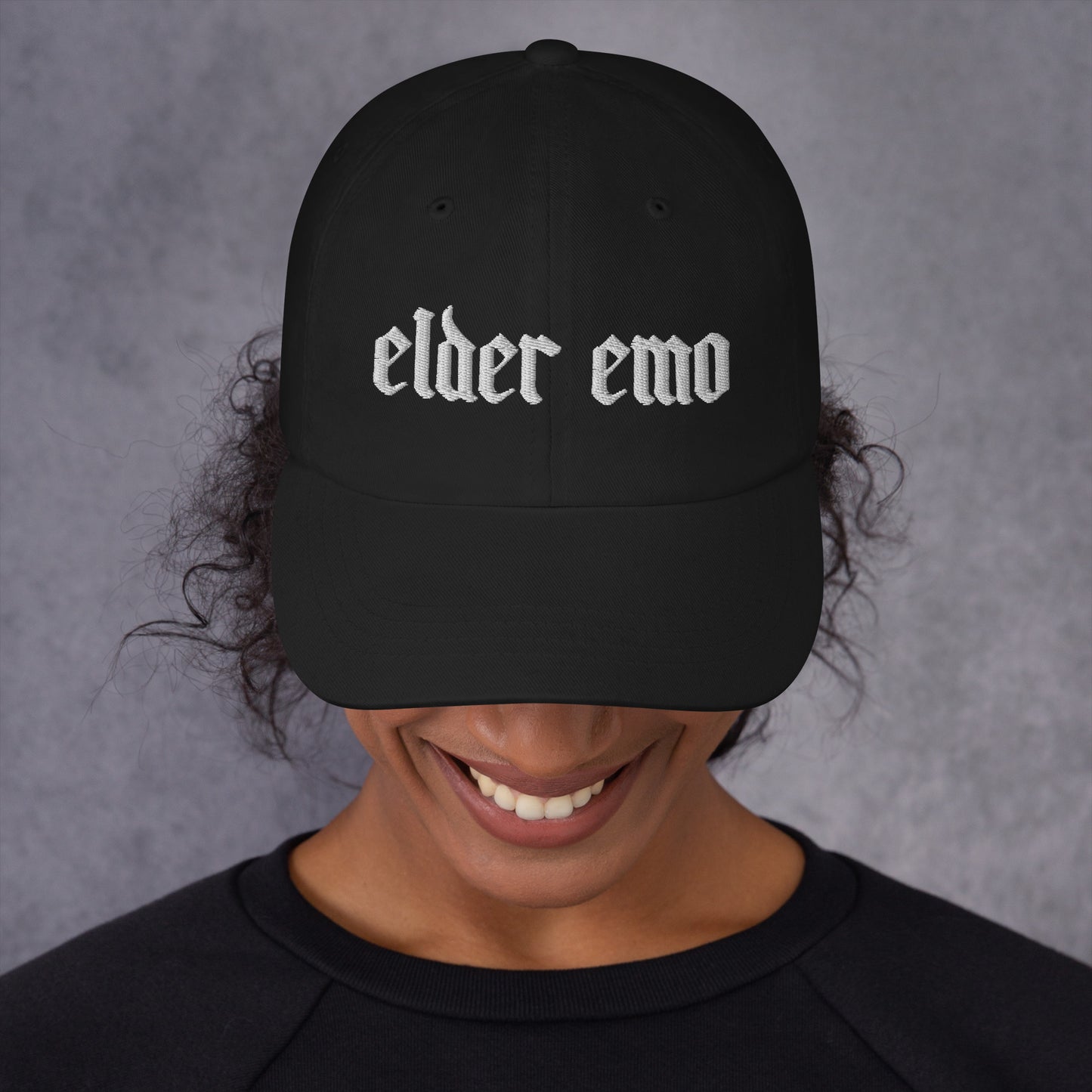 Elder Emo Dad Hat | Love vs. Rock