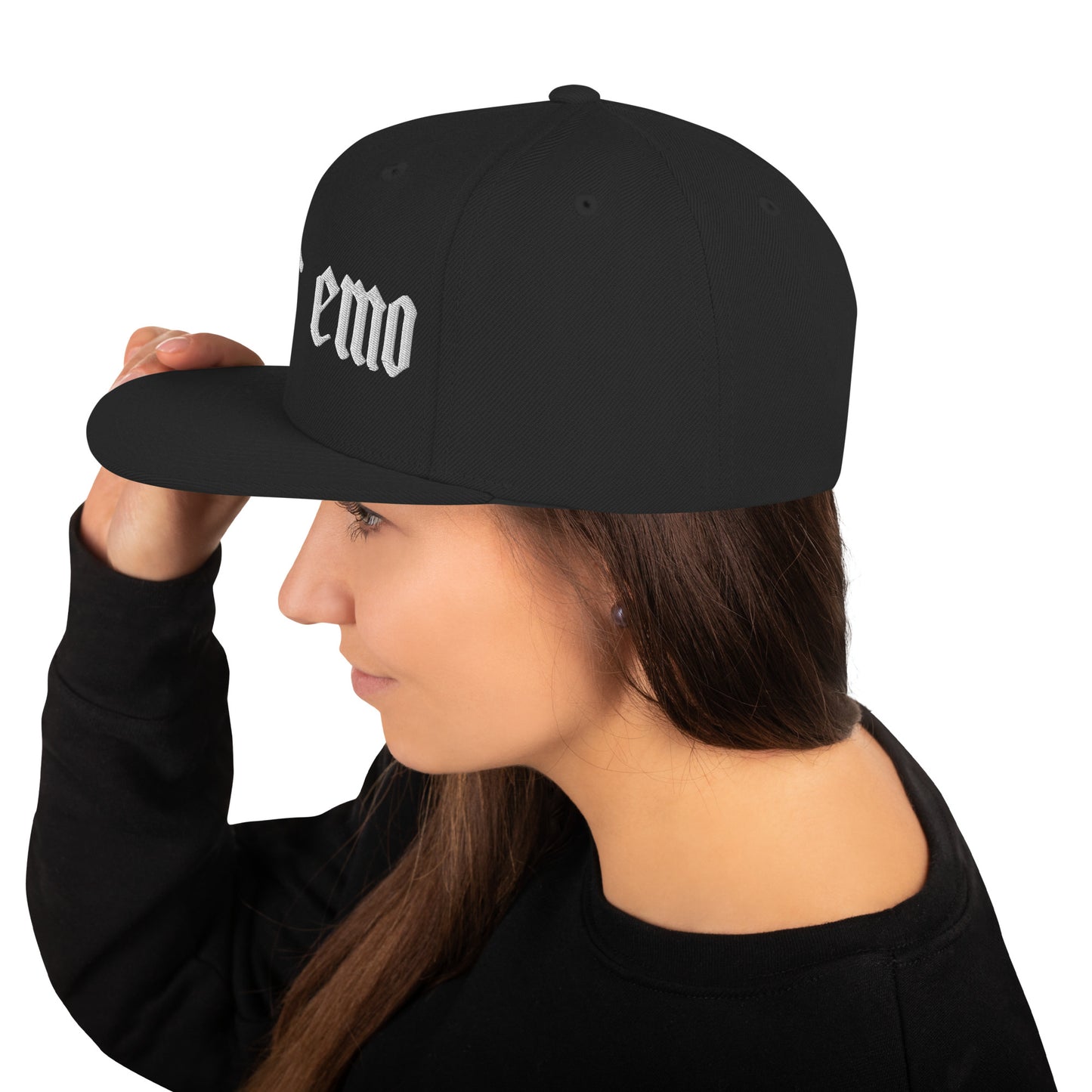 Elder Emo Snapback Hat | Love vs. Rock