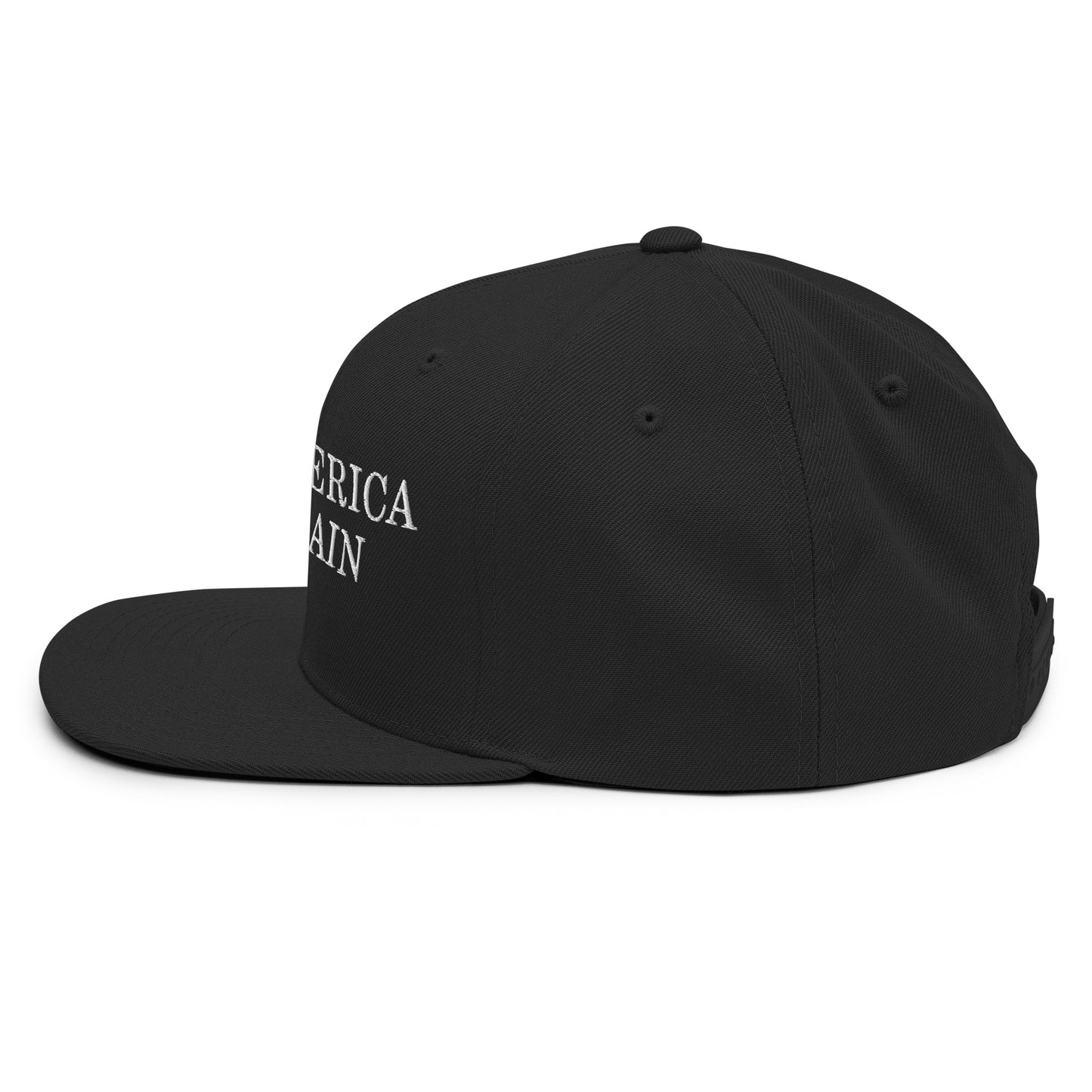 Make America Emo Again Embroidered Snapback Hat