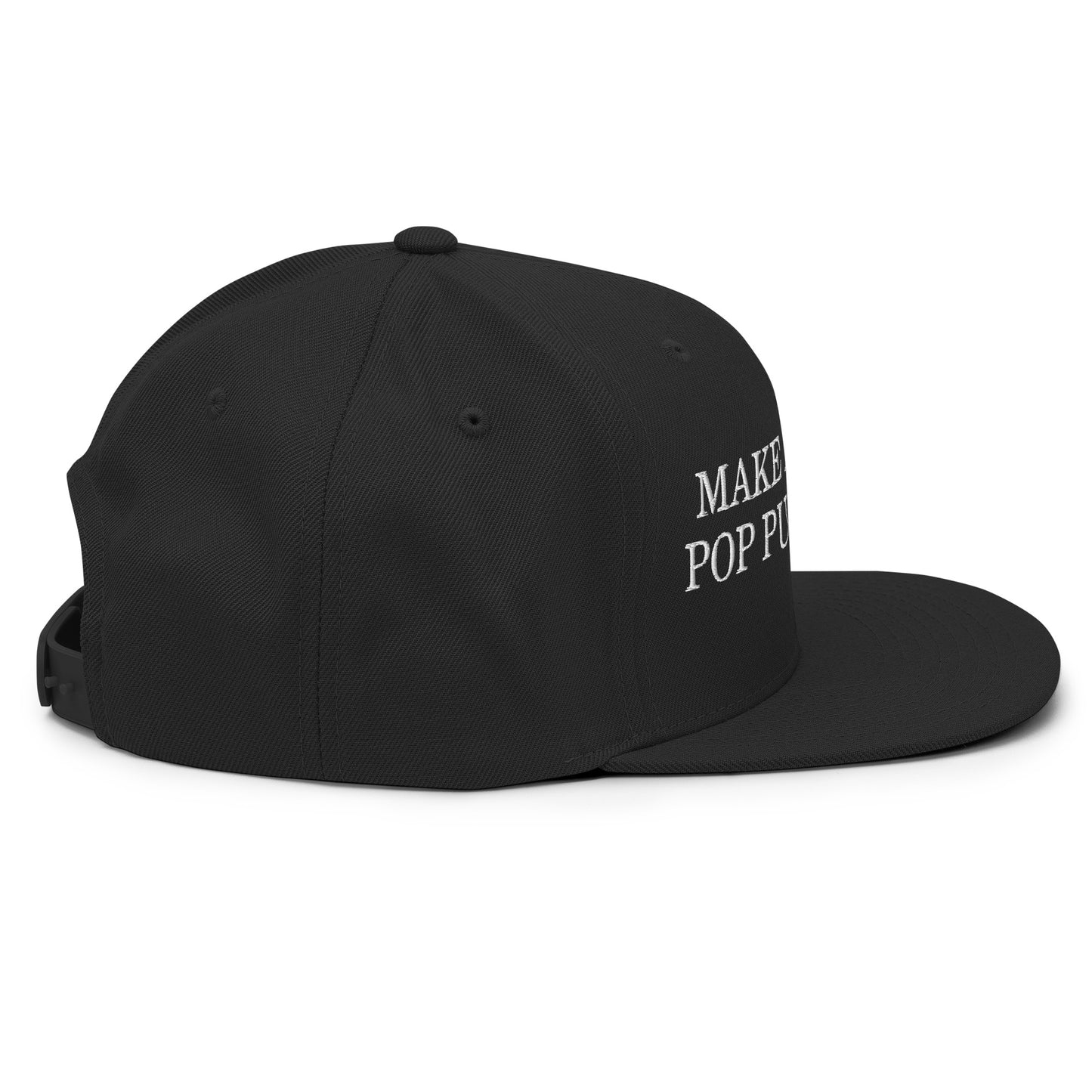 Make America Pop Punk Again Embroidered Snapback Hat