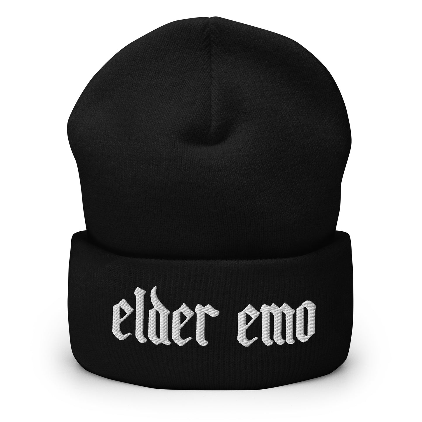 Elder Emo Cuffed Beanie | Love vs. Rock